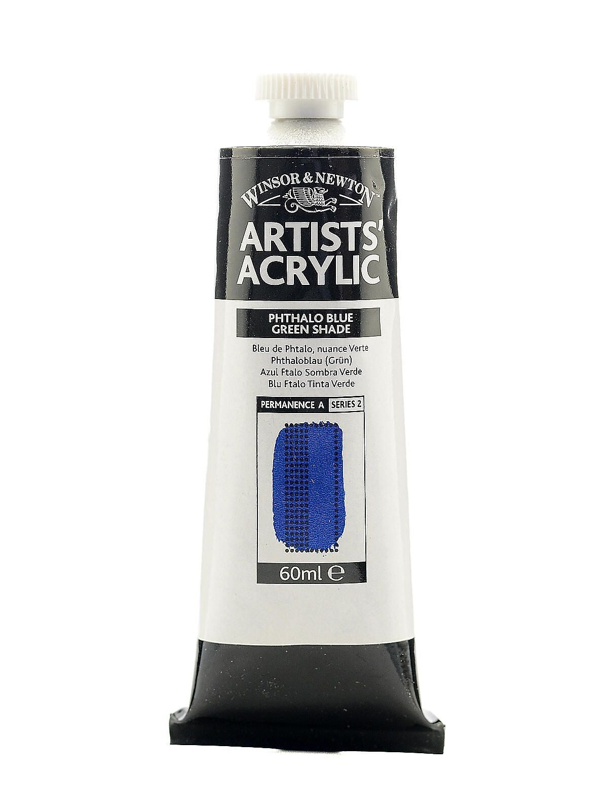Winsor  And  Newton Professional Acrylic Colours Phthalo Blue Green Shade 60 Ml 515