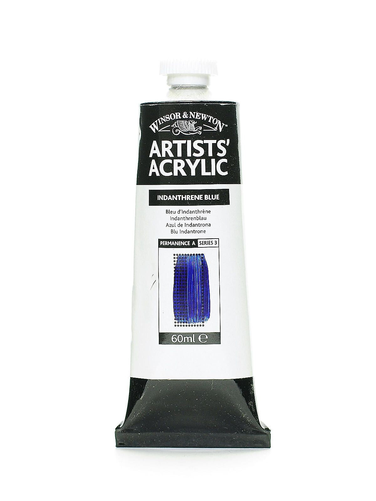 Winsor  And  Newton Professional Acrylic Colours Indanthrene Blue 60 Ml 321