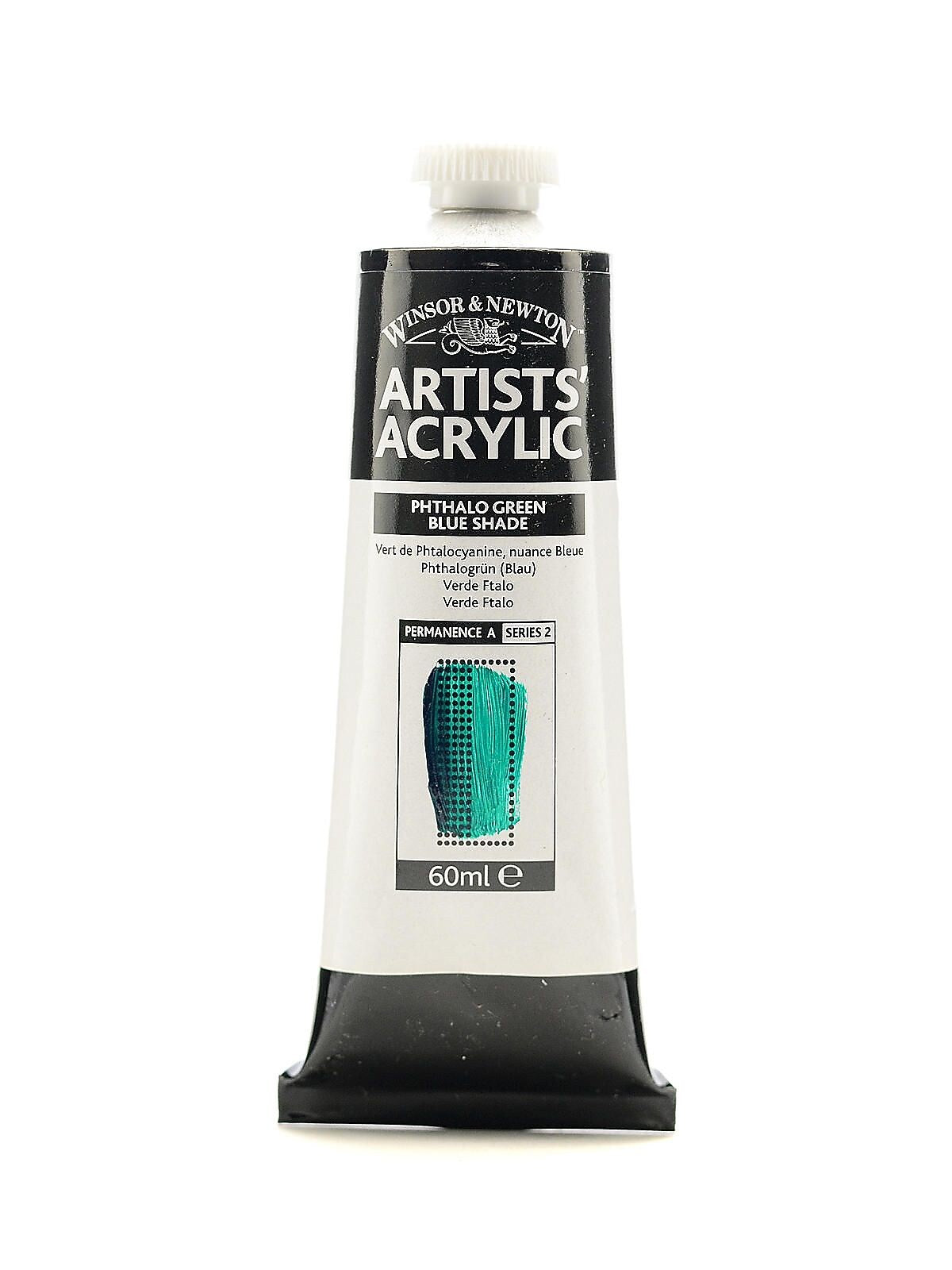 Winsor  And  Newton Professional Acrylic Colours Phthalo Green Blue Shade 60 Ml 522