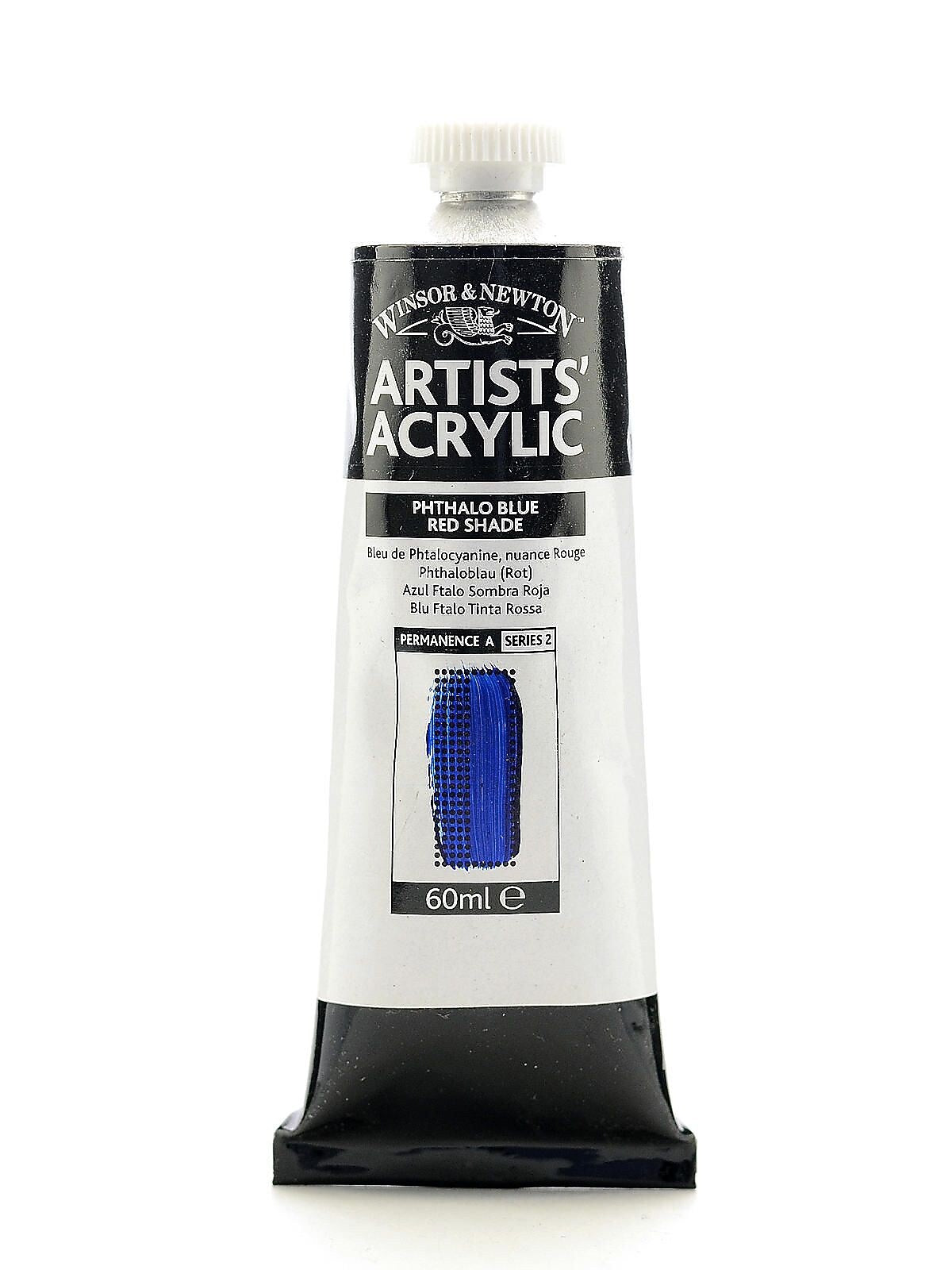 Winsor  And  Newton Professional Acrylic Colours Phthalo Blue Red Shade 60 Ml 514
