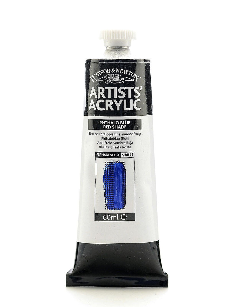 Winsor  And  Newton Professional Acrylic Colours Phthalo Blue Red Shade 60 Ml 514