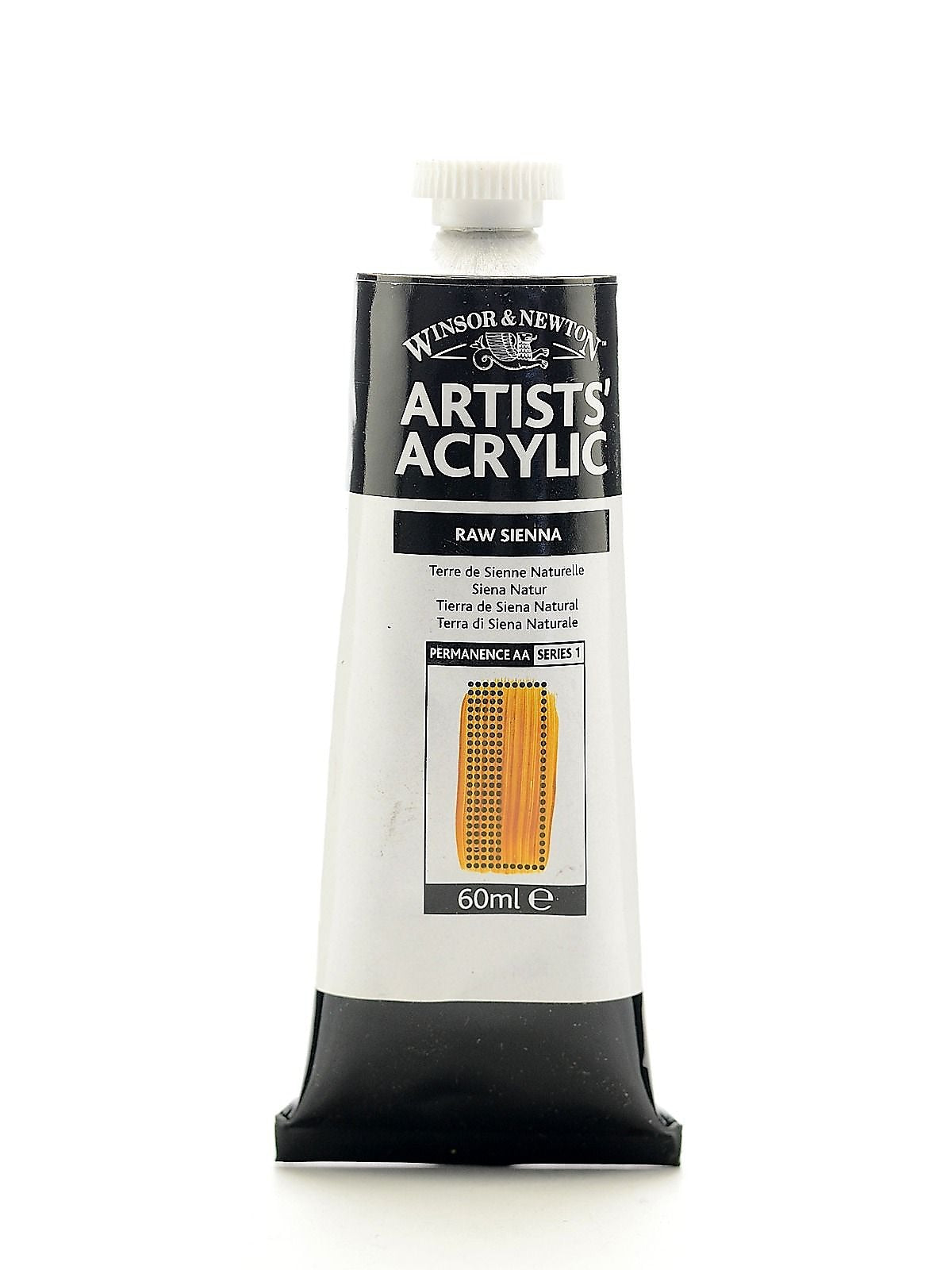 Winsor  And  Newton Professional Acrylic Colours Raw Sienna 60 Ml 552 [Pack Of 2]