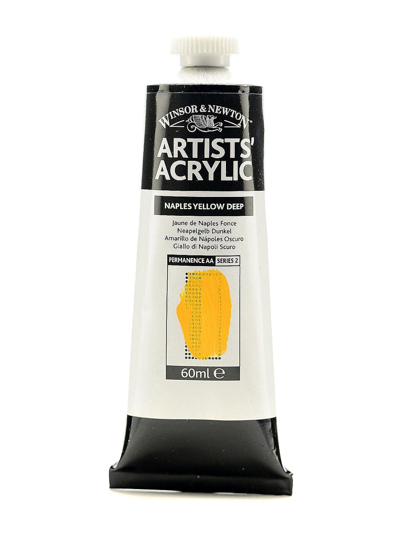 Winsor  And  Newton Professional Acrylic Colours Naples Yellow Deep 60 Ml 425