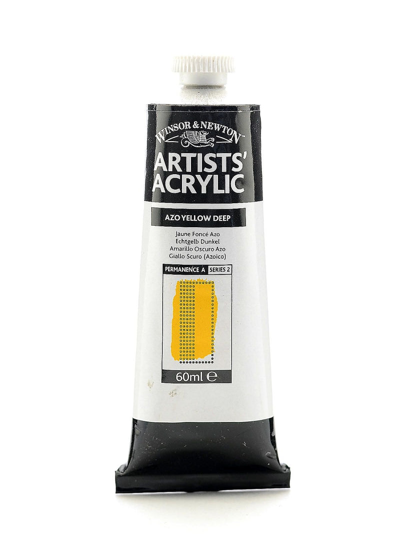Winsor  And  Newton Professional Acrylic Colours Azo Yellow Deep 60 Ml 39