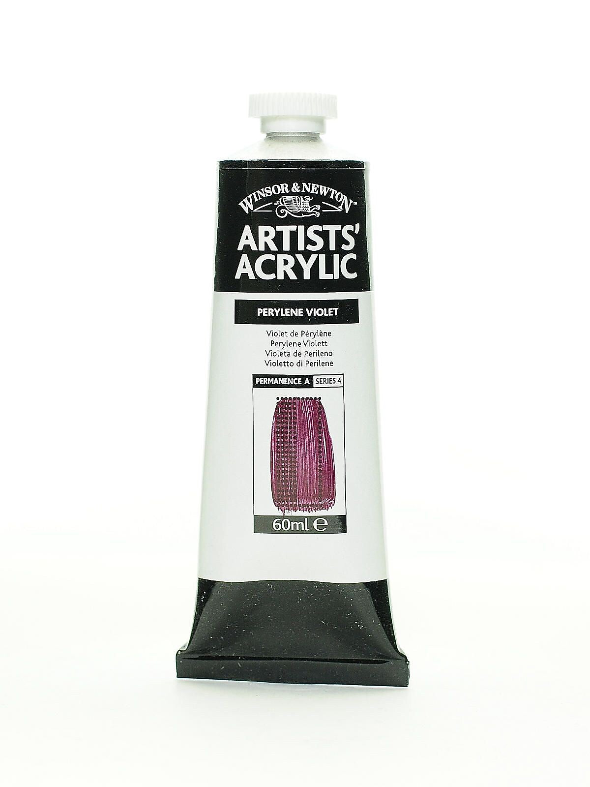 Winsor  And  Newton Professional Acrylic Colours Perylene Violet 60 Ml 470