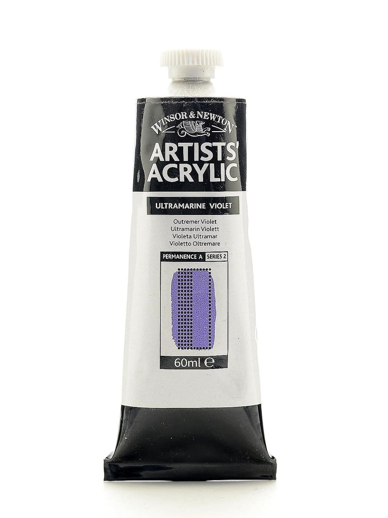 Winsor  And  Newton Professional Acrylic Colours Ultramarine Violet 60 Ml 672