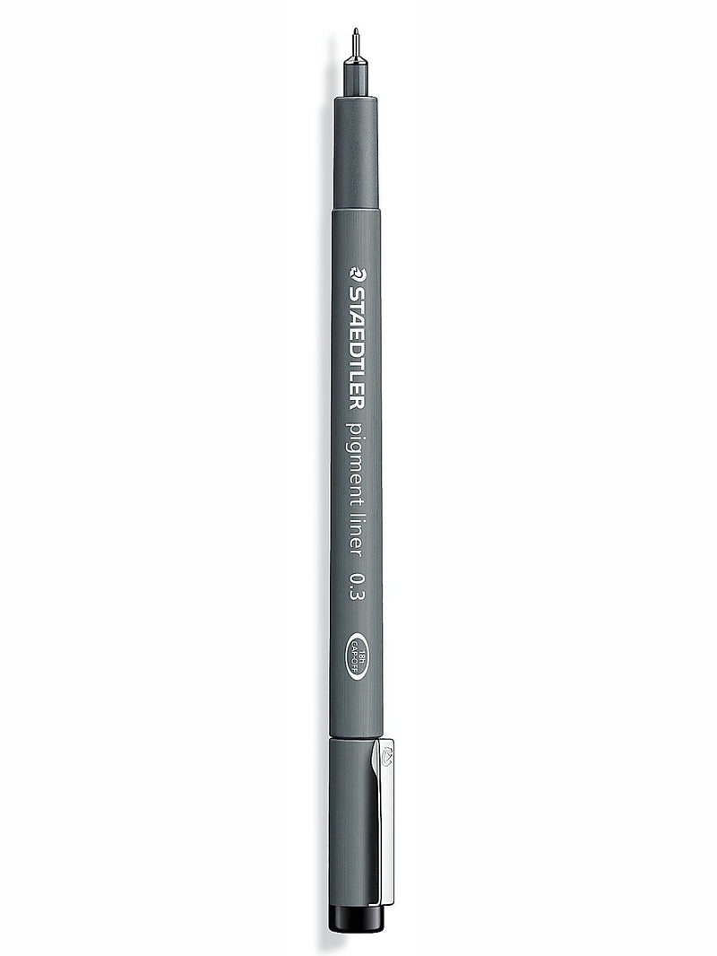 Staedtler Pigment Liner 0.3 mm black [Pack of 5]
