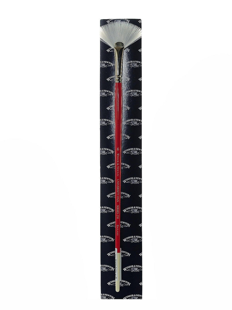 Winsor And Newton University Series Long Handled Brushes 6 Fan 238