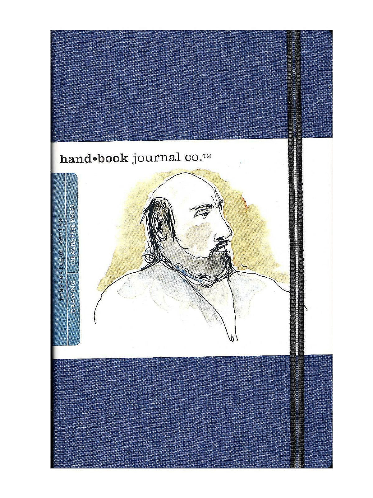 Global Art Hand Book Journal Co. Travelogue 5.5" x 8.25" Drawing Sketch Pad, 128 Sheets/Pad, 2/Pack (17043-PK2)