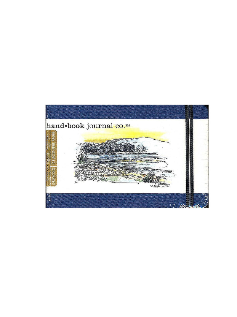 Global Art Hand Book Journal Co. Travelogue 5.5" x 3.5" Drawing Sketch Pad, 128 Sheets/Pad (21652)