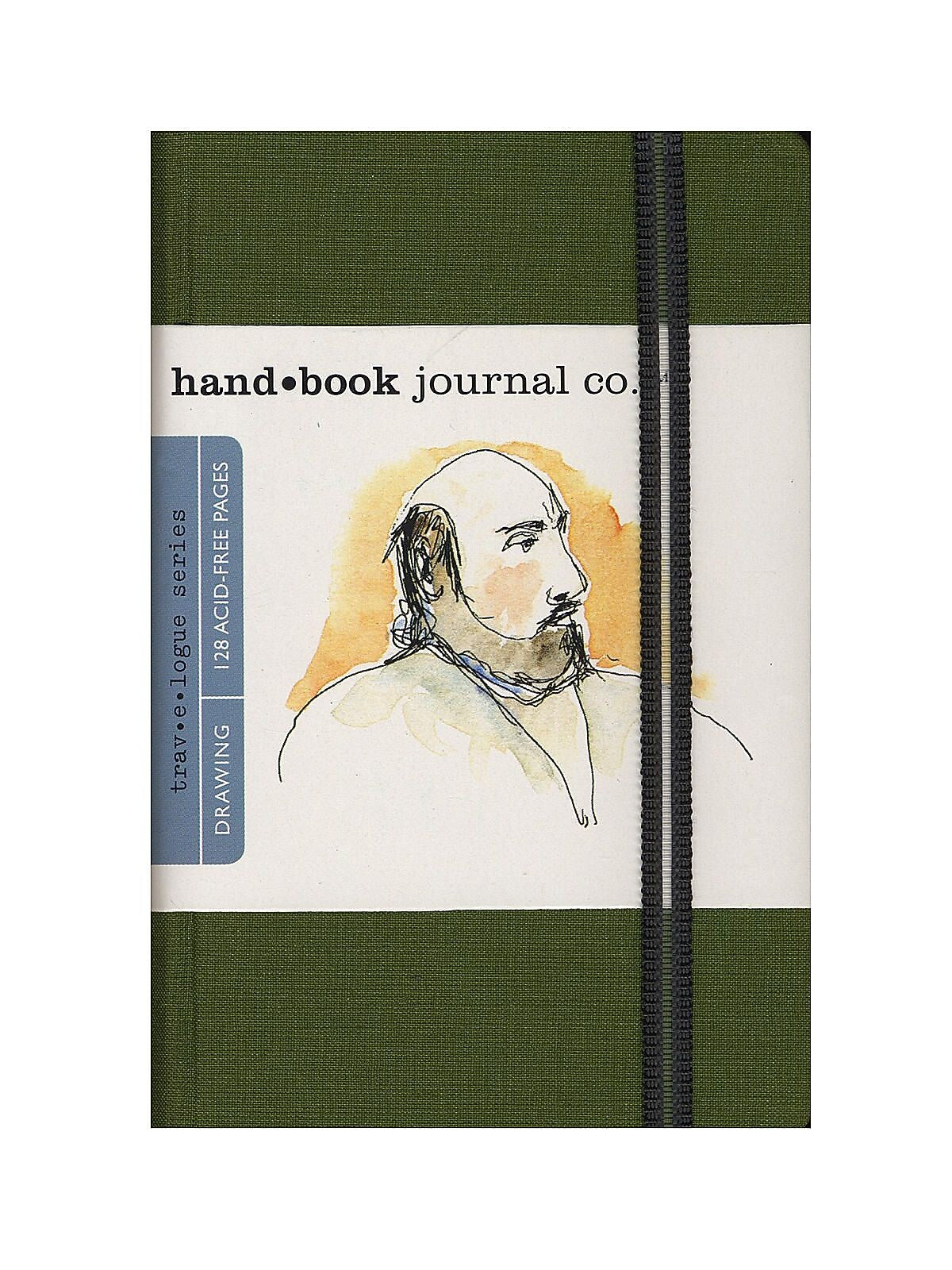 Global Art Hand Book Journal Co. Travelogue 3.5" x 5.5" Drawing Sketch Pad, 128 Sheets/Pad (23497)