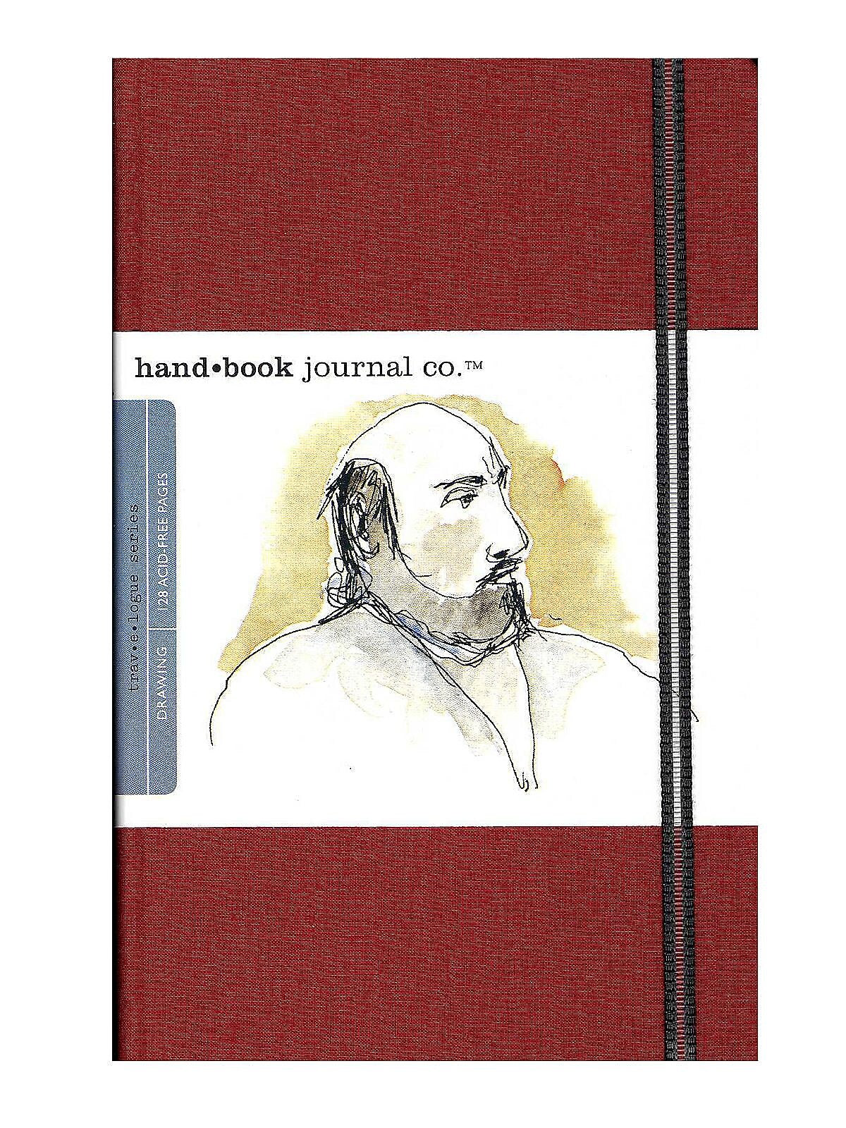 Global Art Hand Book Journal Co. Travelogue 5.5" x 8.25" Drawing Sketch Pad, 128 Sheets/Pad, 2/Pack (56262-PK2)