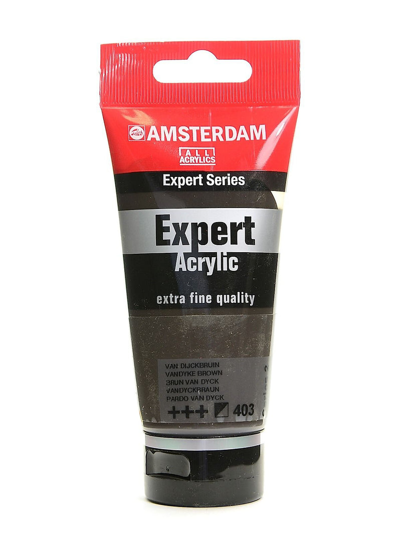Amsterdam Expert Acrylic Tubes Vandyke Brown 75 Ml [Pack Of 3]