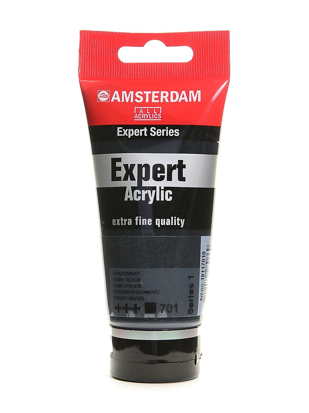 Amsterdam Expert Acrylic Tubes Ivory Black 75 Ml [Pack Of 3]