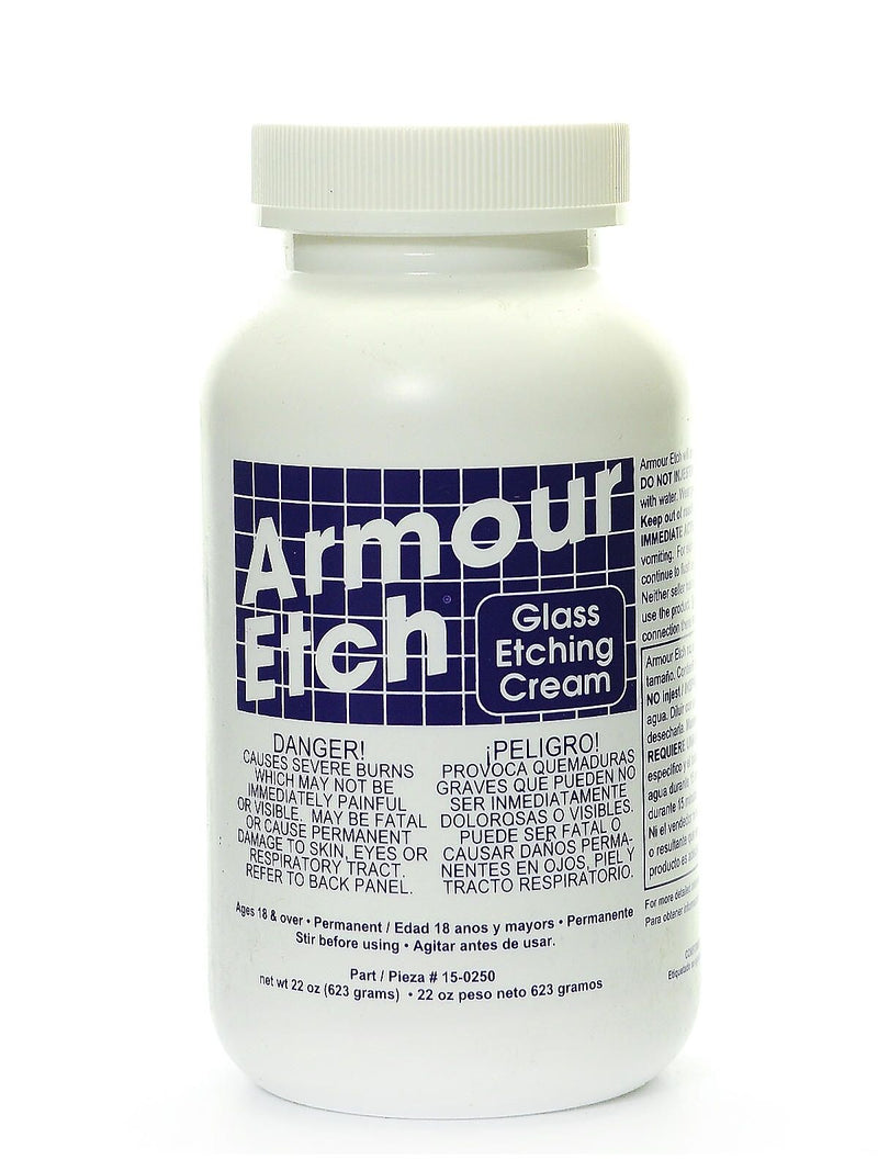Armour 68500 Glass Etching Cream, 22Oz