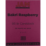 JAM Paper 60 lb. Cardstock Paper, 8.5" x 11", Brown Kraft, 50 Sheets/Pack (64426896)