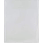 JAM Paper Plastic Envelopes with Tuck Flap Closure, Open End, 11 x 14, Clear, 12/Pack (1541749)