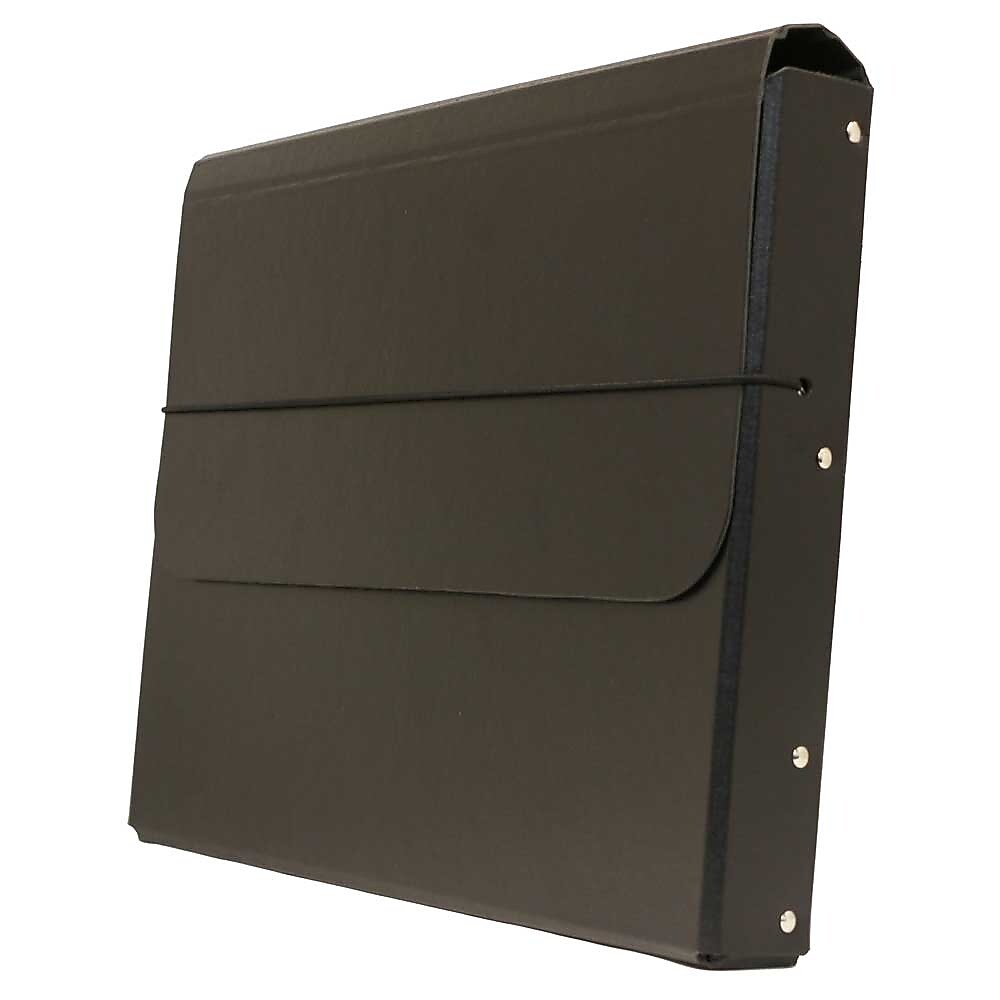 JAM Paper Portfolio Case with Elastic Closure, Black (2154512315)