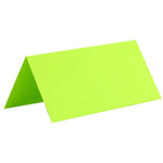 JAM Paper® Printable Place Cards, 3 3/4 x 1 3/4, Ultra Lime Green Placecards, 12/Pack (225928556)