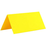 JAM Paper® Printable Place Cards, 3 3/4 x 1 3/4, Yellow Placecards, 12/Pack (225928558)