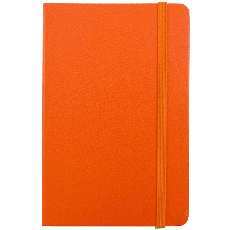 JAM Paper Professional Notebooks, 4" x 6", Wide Ruled, 70 Sheets, Orange (340528848)
