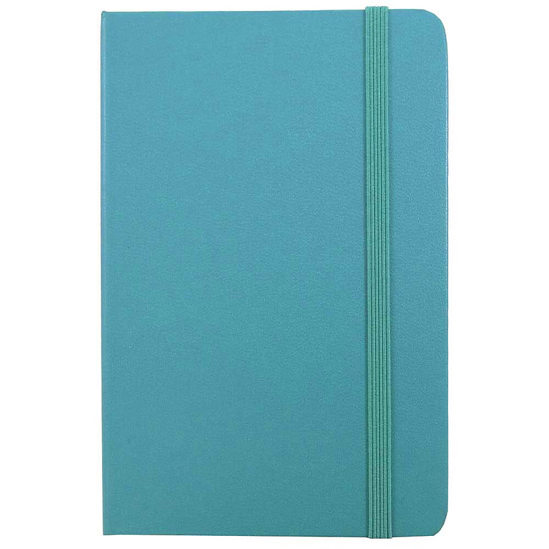 JAM Paper Professional Notebooks, 5.8" x 8.3", Wide Ruled, 70 Sheets, Blue (340528855)
