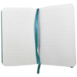 JAM Paper Professional Notebooks, 5.8" x 8.3", Wide Ruled, 70 Sheets, Blue (340528855)