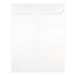 JAM Paper Open End Peel & Seal Catalog Envelope, 9" x 12", White, 500/Pack (356828780)