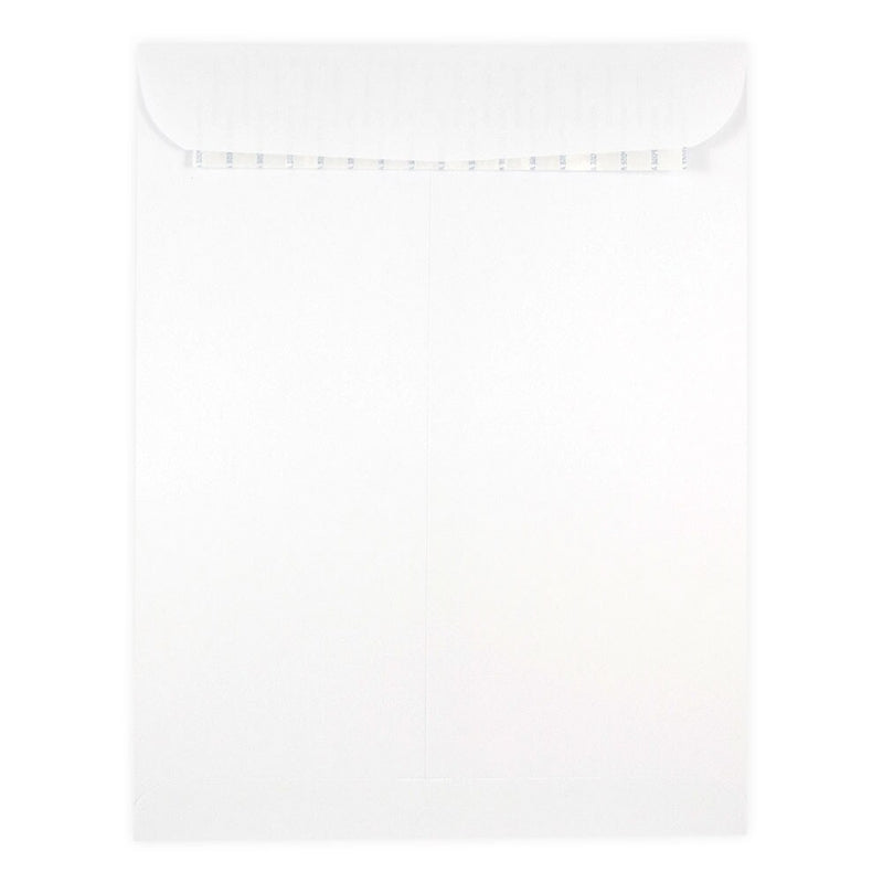 JAM Paper Open End Peel & Seal Catalog Envelope, 9" x 12", White, 500/Pack (356828780)
