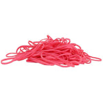 JAM Paper Colored Multi-Purpose #33 Rubber Bands, 3.5" x 0.125", Non-Latex, Pink, 100/Pack (333RBPI)