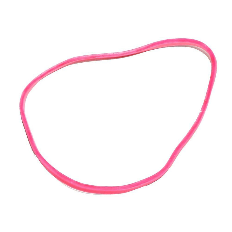 JAM Paper Colored Multi-Purpose #33 Rubber Bands, 3.5" x 0.125", Non-Latex, Pink, 100/Pack (333RBPI)