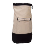 Household Essentials Laundry Bag, Fabric, Cream and Black (162)