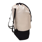 Household Essentials Laundry Bag, Fabric, Cream and Black (162)