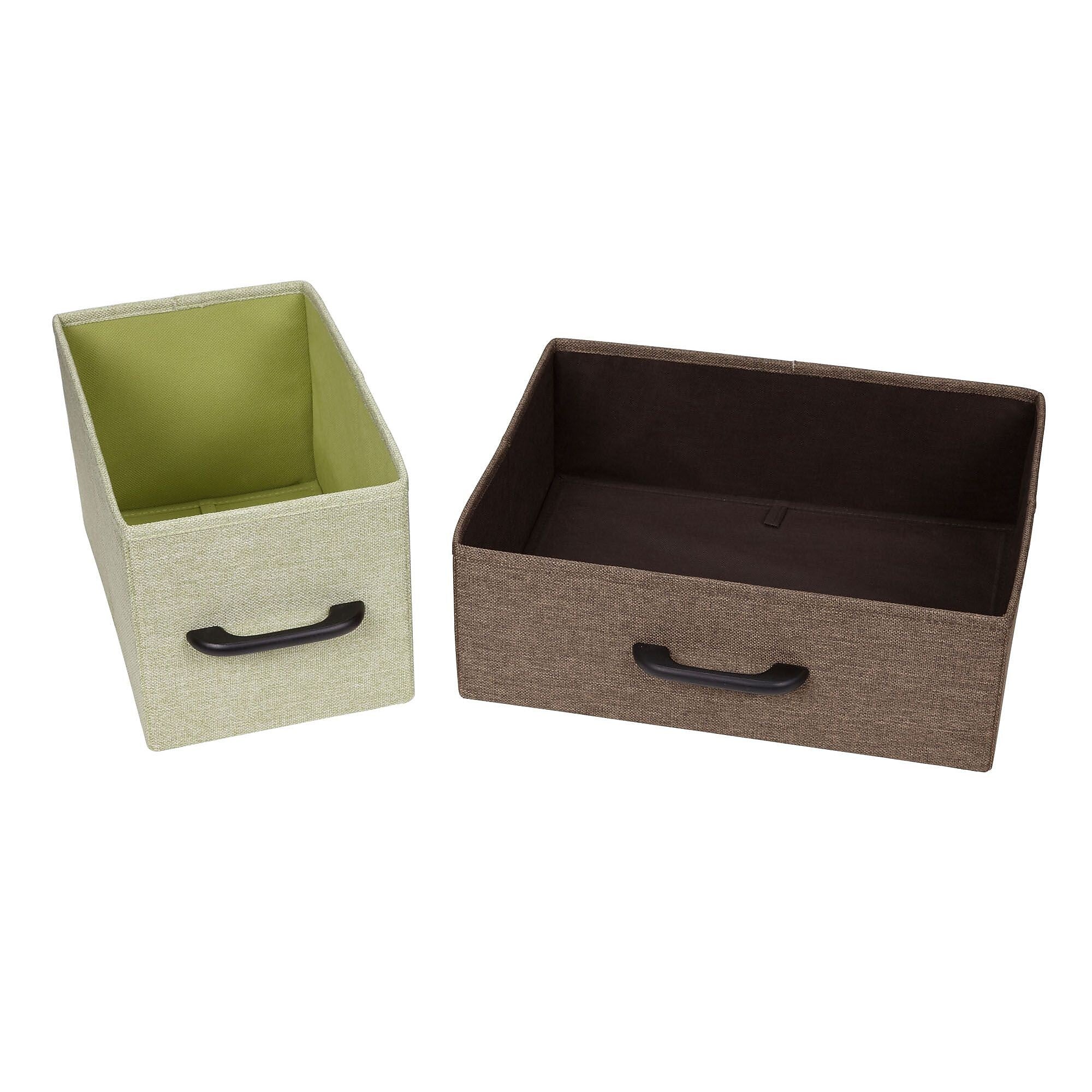 Household Essentials 8-Drawer Tower, Black/Brown/Green/Blue (8044-1)