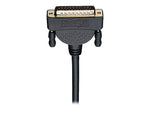 Tripp Lite Null Modem Serial RS232 Cable DB9 to DB25, null modem cable, 6 ft