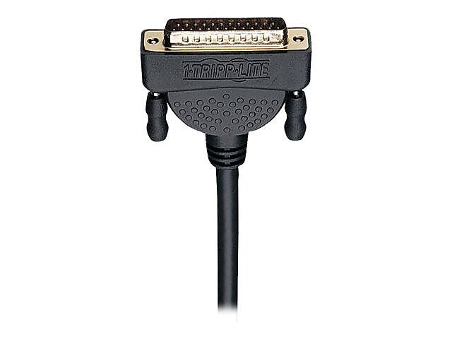 Tripp Lite Null Modem Serial RS232 Cable DB9 to DB25, null modem cable, 6 ft