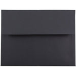 JAM Paper A6 Invitation Envelopes, 4.75" x 6.5", Black, 25/Pack (22115363)