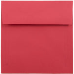 JAM Paper 6 x 6 Square Colored Invitation Envelopes, Red Recycled, Bulk 1000/Carton (2792270B)