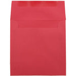 JAM Paper 6 x 6 Square Colored Invitation Envelopes, Red Recycled, Bulk 1000/Carton (2792270B)