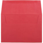 JAM Paper A8 Colored Invitation Envelopes, 5.5 x 8.125, Red Recycled, 25/Pack (27799)