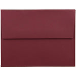JAM Paper A2 Invitation Envelopes, 4.375 x 5.75, Dark Red, 25/Pack (31511305)