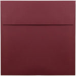 JAM Paper 8.5 x 8.5 Square Invitation Envelopes, Dark Red, Bulk 1000/Carton (31511323B)