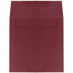 JAM Paper 8.5 x 8.5 Square Invitation Envelopes, Dark Red, 25/Pack (31511323)