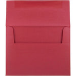 JAM Paper A2 Metallic Invitation Envelopes, 4.375 x 5.75, Stardream Jupiter Red, 25/Pack (SD5370 20)