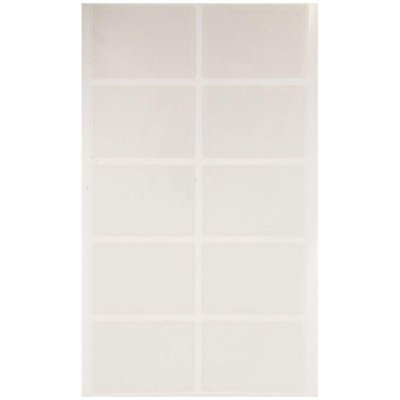 JAM Paper® Self-Adhesive Business Card Holders, 2 x 3 1/2, Clear, 10 Label Pockets/Pack (6187815065)