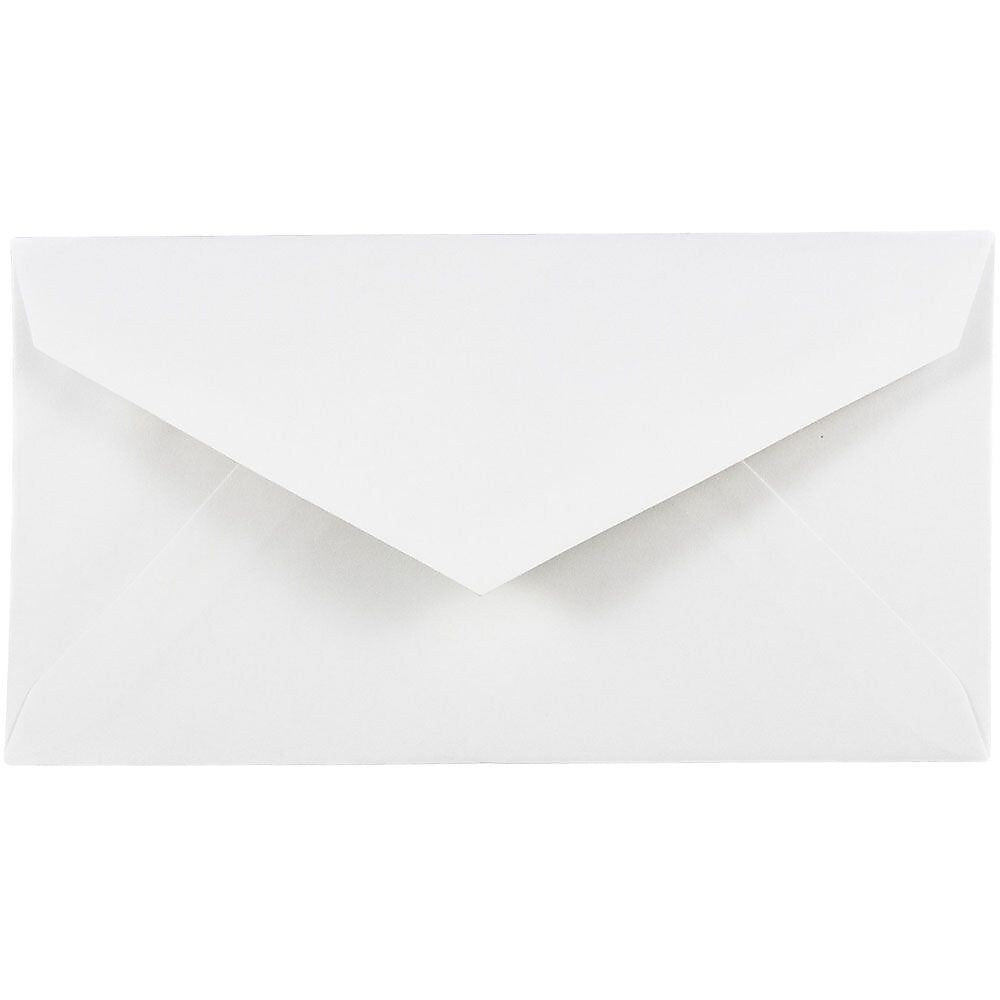 JAM Paper #7 Business Envelope, 3 7/8" x 7 1/2", White, 25/Pack (1633984)