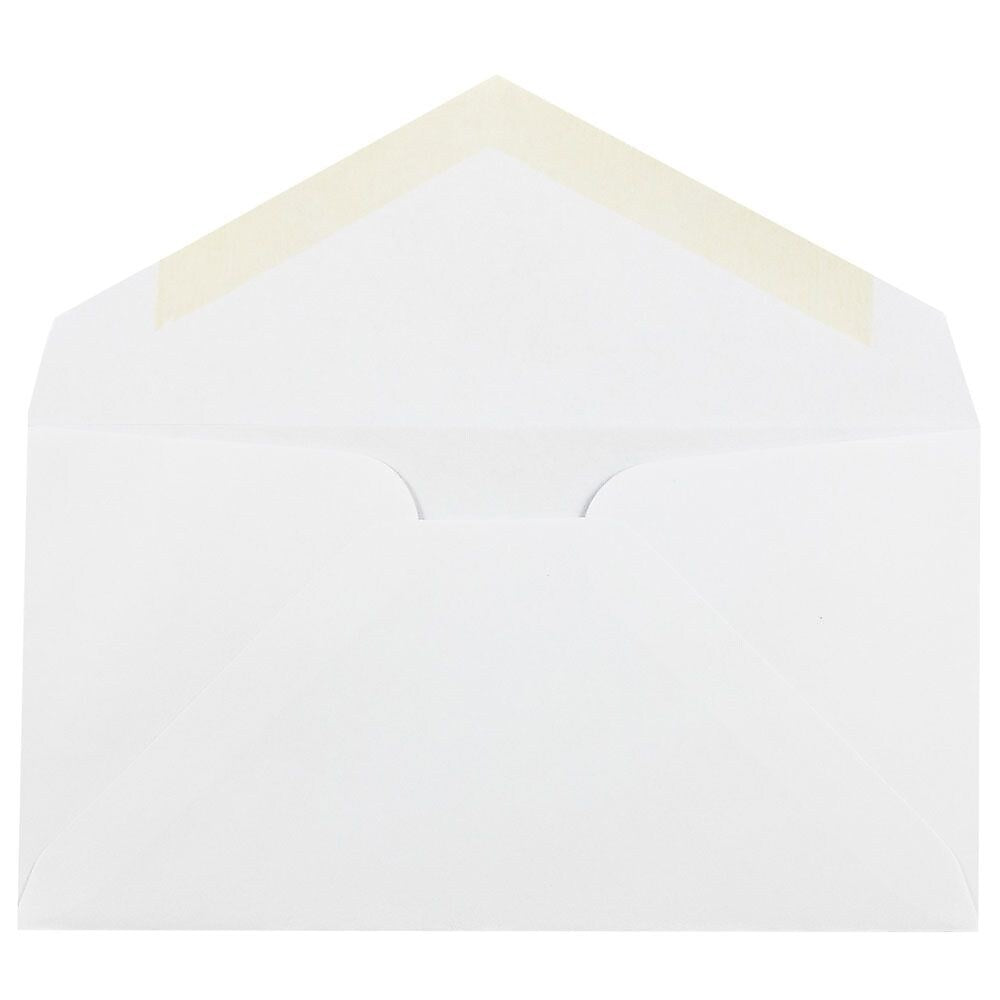 JAM Paper #7 Business Envelope, 3 7/8" x 7 1/2", White, 25/Pack (1633984)
