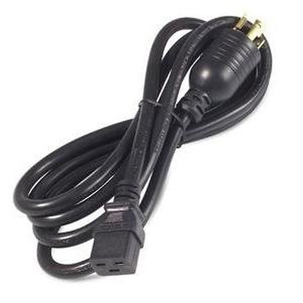 APC by Schneider Electric AP9871 12' NEMA L6-20P to IEC 320 C19 Power Cord, Black