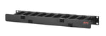 APC® Plastic Horizontal Cable Manager, 19", Black (AR8602A)