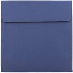 JAM Paper 6 x 6 Square Invitation Envelopes, Presidential Blue, 25/Pack (563916914)